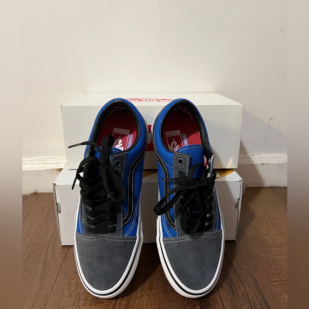 SupremeVans Skate Old Skool Tribal Barbed Wire Royal Shoe
